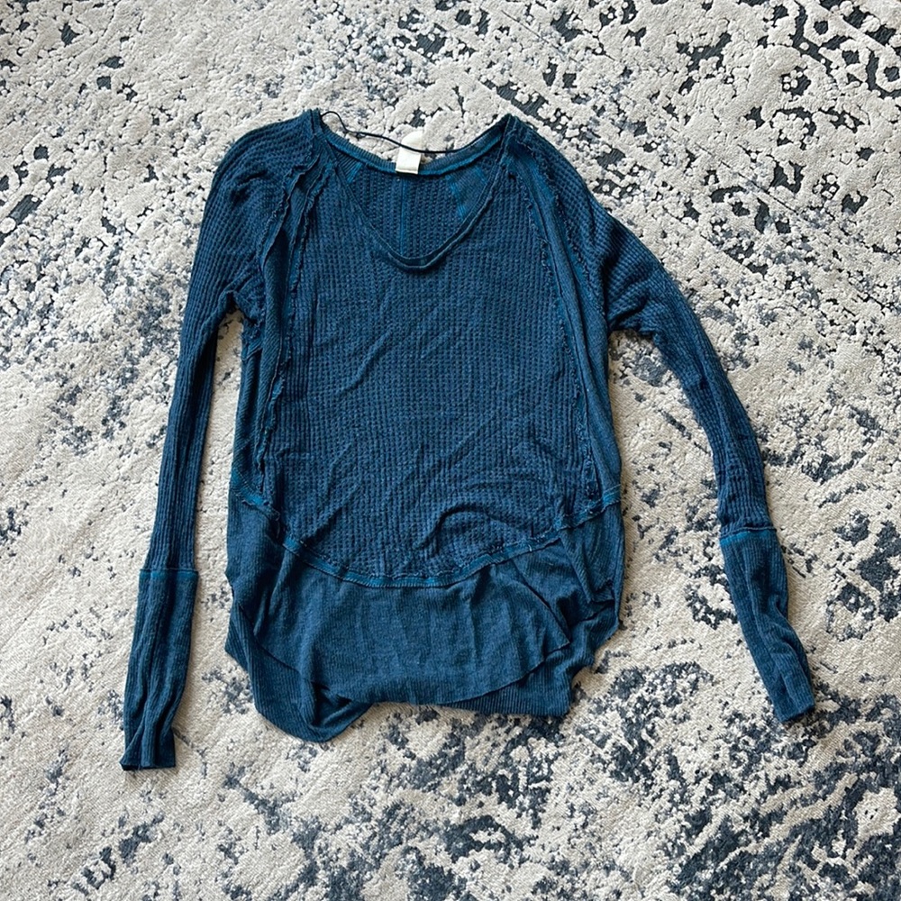 Blue Long Sleeve Shirt